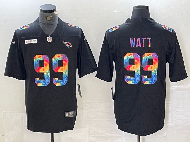 Men's Arizona Cardinals J.J. Watt #99 Black Jersey